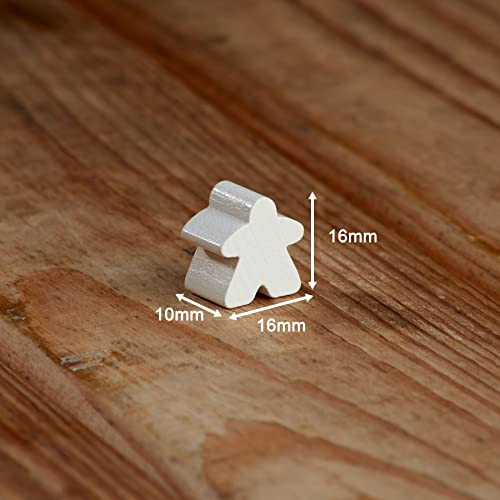 Apostrophe Games 100 Wooden Cubes Family Games Accessories – Multi-Color Board Game Tokens Ideal for Sorting Counting Classrooms Replacement Pieces - Stocking Stuffers