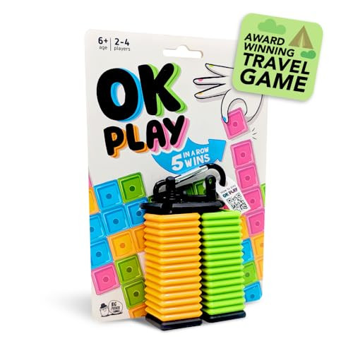 Big Potato OK Play - Award-Winning Travel Game for Family and Friends 2-4 Players Perfect for Trips Parties and to Play On The Go.