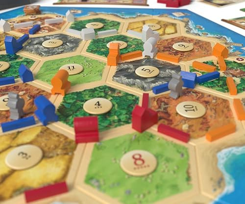 CATAN Traders & Barbarians Board Game Expansion - Customize Your Asmodee CATAN Experience Strategy Game Family Game for Kids and Adults Ages 12+ 3-4 Players 90 Minute Playtime