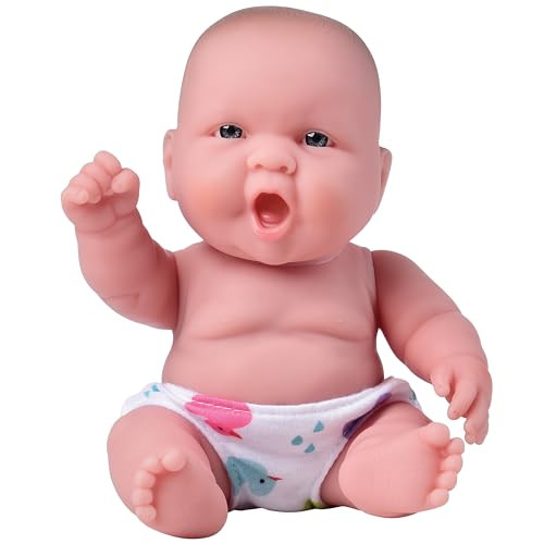 Constructive Playthings U. S. Toy 10" Huggable Cultural Baby Doll for Kids- Caucasian