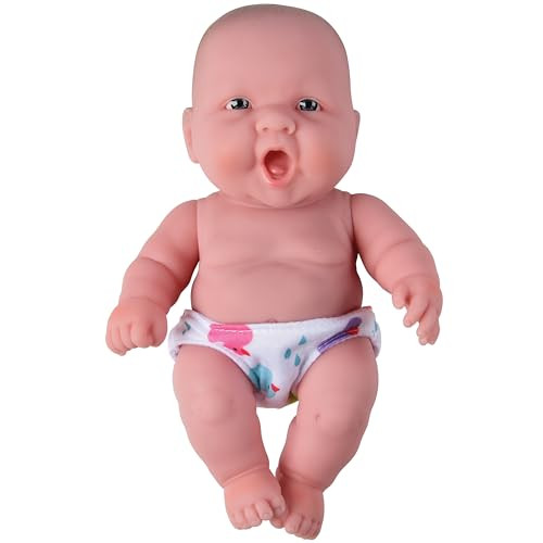 Constructive Playthings U. S. Toy 10" Huggable Cultural Baby Doll for Kids- Caucasian