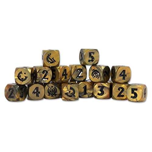 Crafty Games Mistborn Feruchemy Dice Set RPG Dice Set - Ages 13+