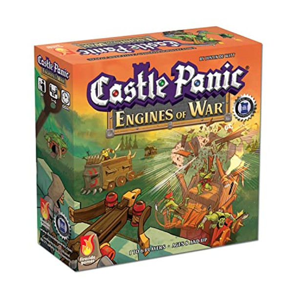 Fireside Games Engines of War ⎸Castle Panic Expansion ⎸Board Game for Adults and Family ⎸Cooperative Board Game ⎸Ages 8+ ⎸for 1 to 6 Players