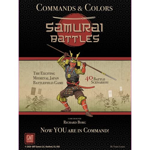 GMT Games Commands & Colors: Samurai Battles Board Game 2 Players Ages 14+ 60 Minute Playing Time