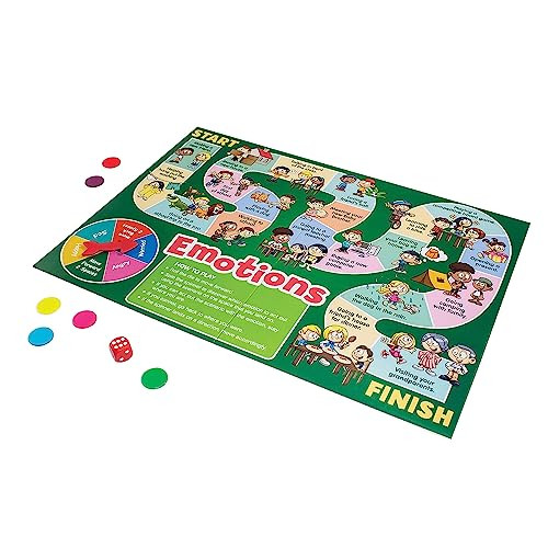 Junior Learning Social Skills Board Games 4 Games Ages 5-8 Empathy & Manners Grade 1-2