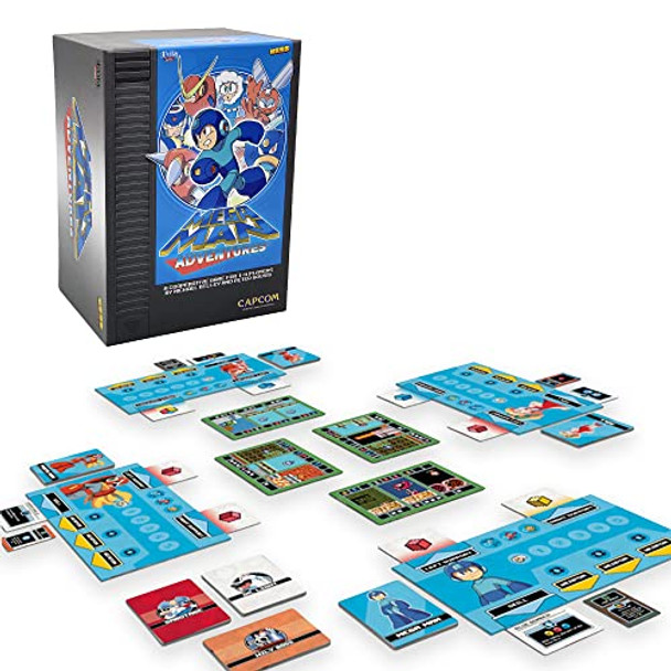 KESS Mega Man - Adventure Board Game by KESS for Players 1-4 Indoor Fun Ages 14 and Up Action Themed Game for Adults and Teens Average Playtime 45 Mins Cooperative Strategy Board Games