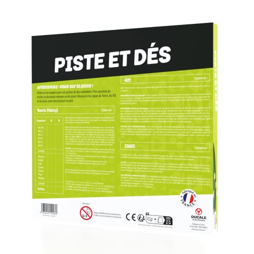 LA DUCALE Vauchier - Jeu de société - Piste 421 + 5 dés