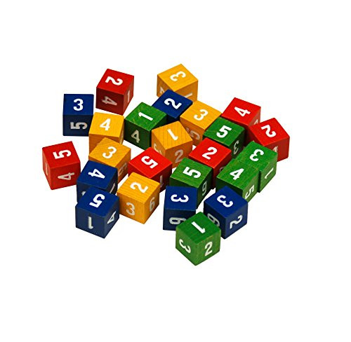 LEARNING ADVANTAGE 7400 Place Value Cubes (Pack of 24)