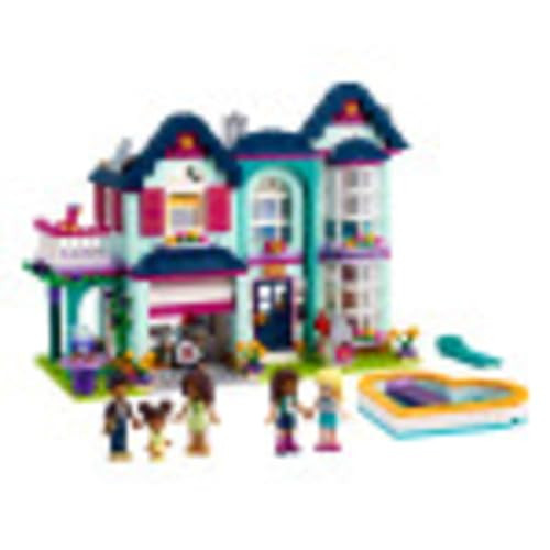 LEGO Friends Andrea's Family House 41449 Building Kit Mini-Doll Playset is Great for Creative 6-Year-Old Kids (802 Pieces)