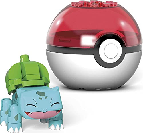 Mega Brands Mega Construx Pokemon Bulbasaur Construction Set Building Toys for Kids [ Exclusive]