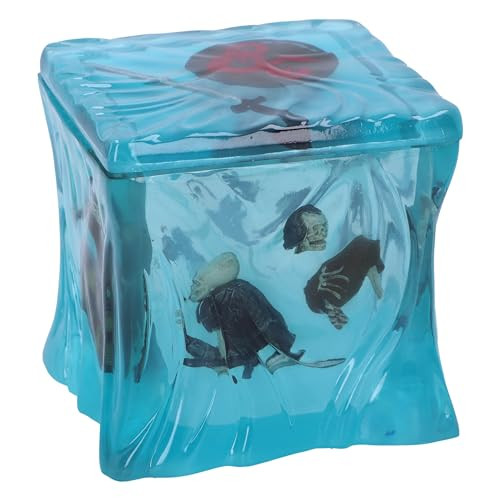 Nemesis Now Dungeons & Dragons Gelatinous Cube Dice Box 11cm Resin Blue Officially Licensed D&D Merchandise Translucent Gelatinous Cube Monster Box Cast in the Finest Resin Expertly Hand-Painted