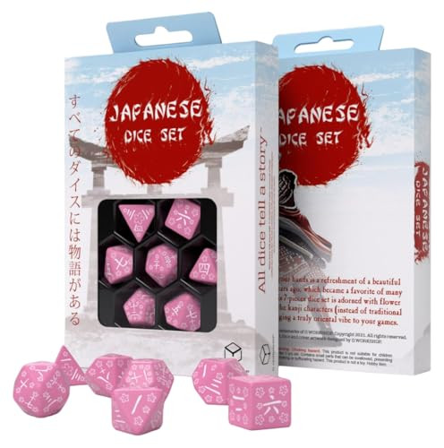 Q Workshop Japanese Dice Set: Sweet Spring Memory
