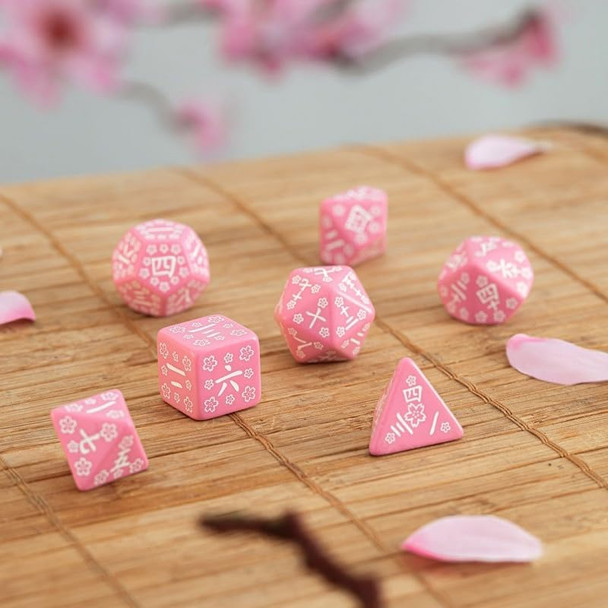 Q Workshop Japanese Dice Set: Sweet Spring Memory