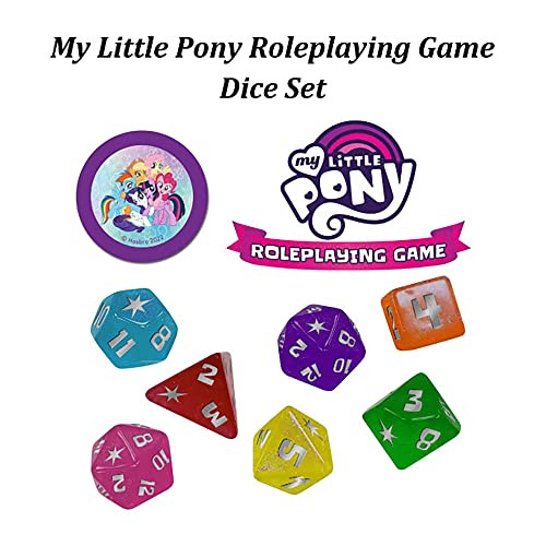 Renegade Game Studios Renegade Games My Little Pony: Roleplaying Game - Dice Set - RPG Accessory Pink