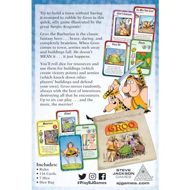 Steve Jackson Games Groo The Game by SJG Strategy Board Game