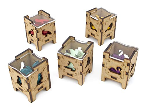 Towerrex Organizer for Wingspan Board Game and European Expansion Oceania Expansion Storage Insert Not for Asia