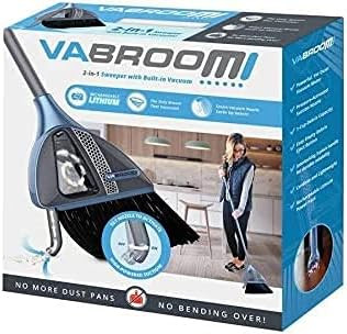 Vabroom Cordless 2-in-1 Sweeper with Built-In Vacuum