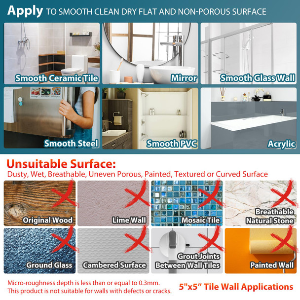 TAILI Grab Bars for Bathtubs and Showers 2 Pack Suction Grab Bar Heavy Duty Shower Handle Removable Bath Handrails for Seniors and Elderly Bathroom Safety Grip No Drilling Waterproof Grey