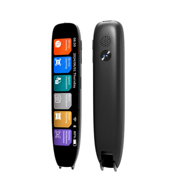 NIELEIT Language Translator Pen 142 Languages Supported Translation Pen OCR Pen Scanner Text to Speech Reading Pen for Dyslexia Text Extract Reader Pen Portable Traductor Pen for Study Travel Business