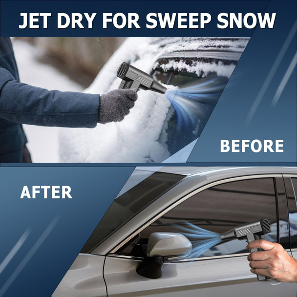 CAGIWIRU Compressed Air Duster -Mini Blower Turbo Fan 150000RPM Cordless Electric air Duster for Keyboard PC Cleaning No Canned Jet Dry Blower Air Blower for Home and Car