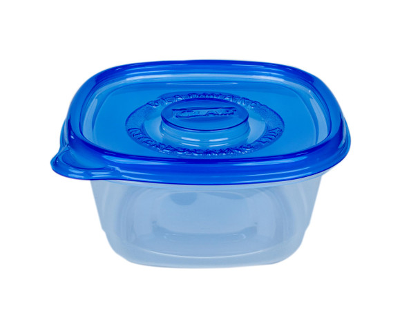 Glad GladWare Tll Entree Food Storage Containers - Large Square - Meal Container Holds up to 42 Ounces of Food - Lock Tight Seal 3 Count