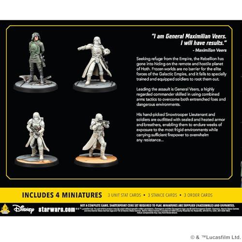 Asmodee Star Wars Shatterpoint Maximum Firepower Squad Pack - Tabletop Miniatures Game, Strategy Game For Kids And Adults, Ages 14+, 2 Players, 90 Minute Playtime, Made By Atomic Mass Games