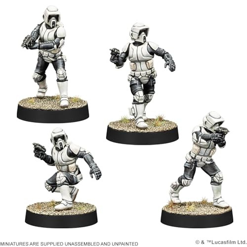 Asmodee Star Wars Legion Scout Troopers Unit Expansion - Tabletop Miniatures Game, Strategy Game For Kids And Adults, Ages 14+, 2 Players, 90 Min Playtime, Made By Atomic Mass Games