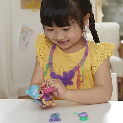 Baby Alive Glo Pixies Minis Carry Ãƒæ’Ã‚¢Ãƒ¢Ã¢‚¬Å¡Ã‚¬Ãƒ¹Ã…Œn Care Necklace, Sugar Sprinkle, 3.75-Inch Pixie Doll Toy With Doll Carrier And Nurturing Charm Necklace