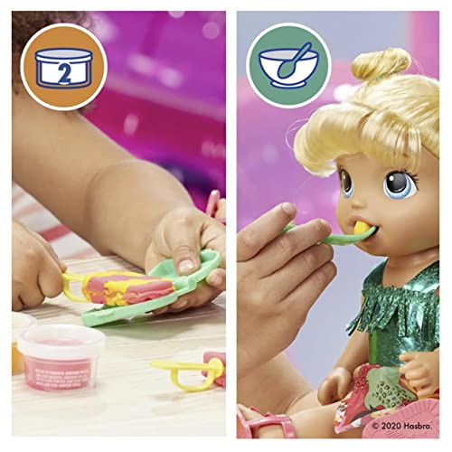 Baby Alive Sunshine Snacks Doll, Eats And Poops, Summer-Themed Waterplay Baby Doll, Ice Pop Mold, Toy For Kids Ages 3 And Up, Blonde Hair