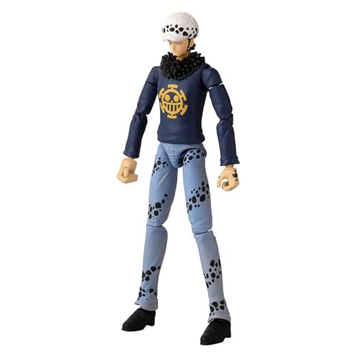 Bandai - Anime Heroes - One Piece - Anime Heroes Figure 17Cm - Trafalgar Law - Articulated Action Figure Law - Official Product - 36937