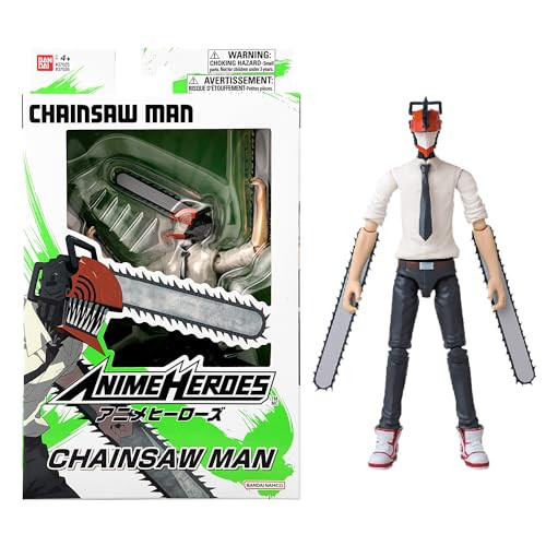 Bandai Anime Heroes Bandai Chainsaw Man 17Cm Action Figure