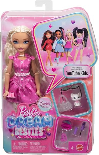 Barbie Dream Besties Malibuãƒæ’Ã‚¢Ãƒ¢Ã¢‚¬Å¡Ã‚¬ÃƒŠã‚ Fashion Doll & Accessories, Posable With Blonde Hair & Makeup-Themed Toy Pieces