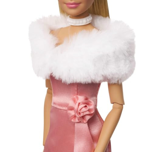 Barbie Enchanted Evening Fashion Doll In Pink Dress, Mattel Replay The Classics Collection