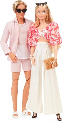 Barbie Style Doll 2-Pack And Ken Dolls Dressed In Resort-Wear Fashions And Swimsuits, Collectible