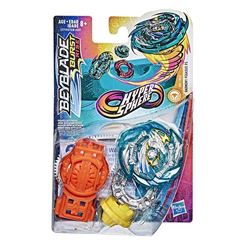 Beyblade Bey Blade Burst Rise Hypersphere Harmony Pegasus P5 Starter Pack - Stamina Type Battling Top Toy And Right/Left-Spin Launcher, Ages 8 And Up