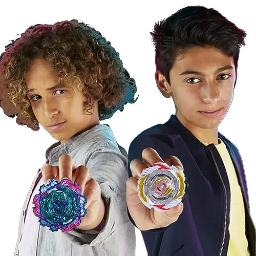 Beyblade Burst Quadstrike Gambit Dragon D8 And Ambush Achilles A8 Spinning Top Dual Pack, 2 Battling Game Top Toy For Kids Ages 8 And Up
