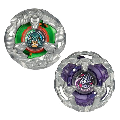 Beyblade X Yell Kong 3-60Gb And Helm Knight 5-80T Dual Pack Set With 2 Right-Spinning Tops Battling Top Toys For 8 Year Old Boys And Girls