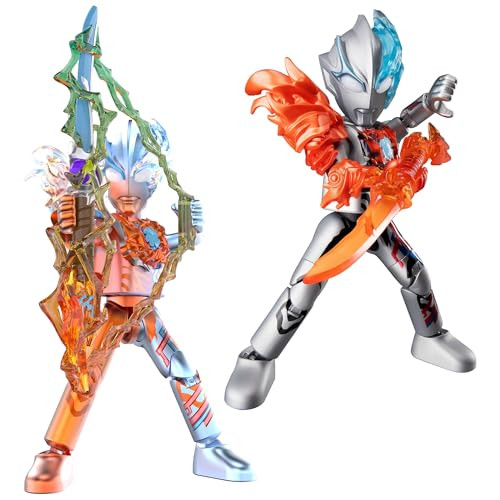 Blokees Ultraman  Galaxy Version 9Pc Pdq Wave 12  Blazar'S Starlight  9 Model Kits  Ages 9+