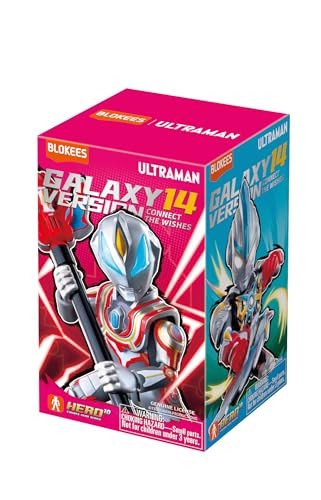 Blokees - Ultraman - Galaxy Version - Wv14: Connect The Wishes 9Ct Model Kit Display
