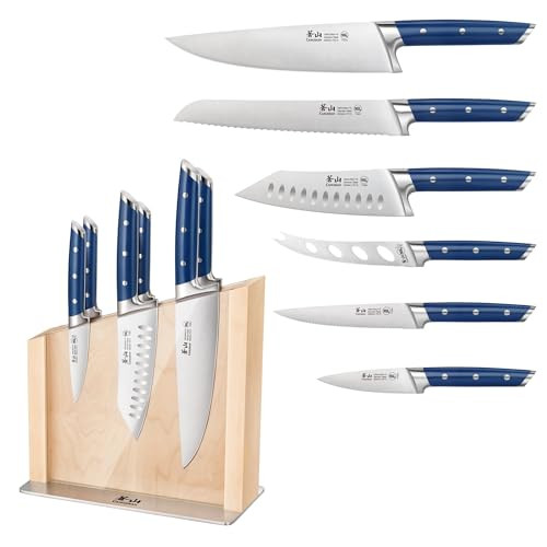Cangshan Denali Series 7-Piece Hua Block Set, Maple, 10300835