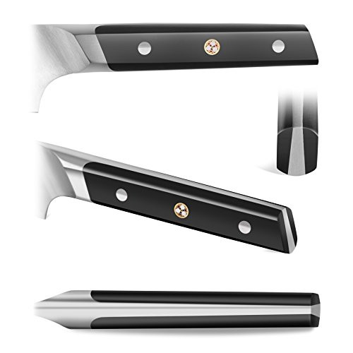 Cangshan Ts Series 1022261 Swedish 14C28N Steel Forged 6-Piece Steak Knife Block Set, Walnut
