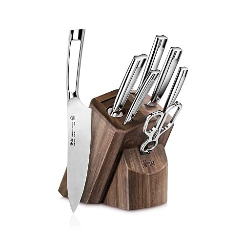 Cangshan N1 Series 59205 6-Piece German Steel Forged Knife Block Set, Oprah'S Favorite Things 2017