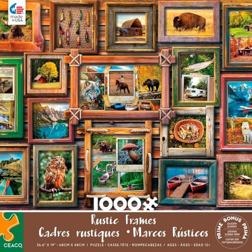 Ceaco - Rustic Frames - 1000 Piece Jigsaw Puzzle