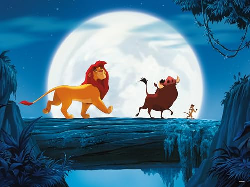 Ceaco - Disney - The Lion King Evening Walk - 300 Oversized Piece Jigsaw Puzzle