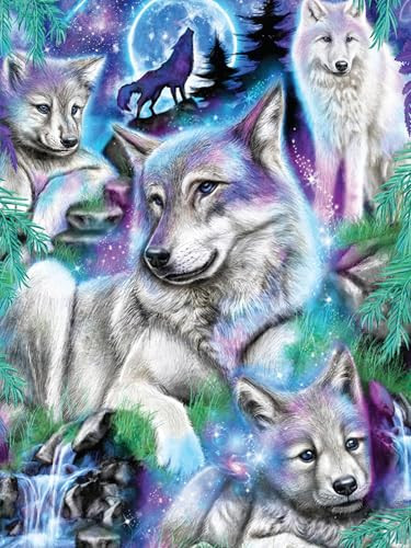 Ceaco - Daydream Wolves - 500 Piece Jigsaw Puzzle