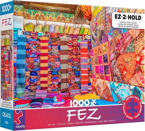 Ceaco - Fez - 1000 Larger Sized Piece Jigsaw Puzzle