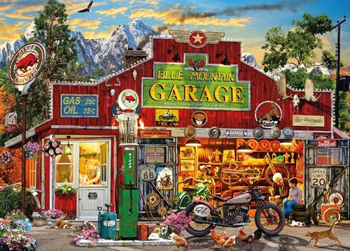 Ceaco - Grandpa'S Garage - 1000 Piece Jigsaw Puzzle