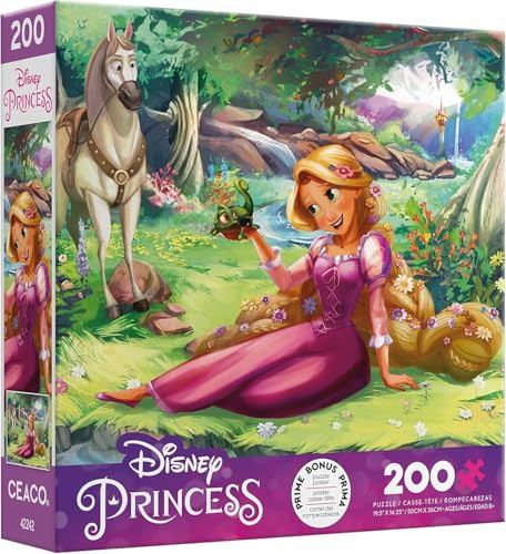 Ceaco - Disney Friends - Rapunzel And Pascal - 200 Piece Jigsaw Puzzle