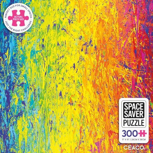 Ceaco Ãƒæ’Ã‚¢Ãƒ¢Ã¢‚¬Å¡Ã‚¬Ãƒ¢Ã¢Š¬Ã…Œ Bright Splash - 300 Piece Jigsaw Space Saver Puzzle Ãƒæ’Ã‚¢Ãƒ¢Ã¢‚¬Å¡Ã‚¬Ãƒ¢Ã¢Š¬Ã…Œ Puzzles For Smaller Spaces And Surfaces