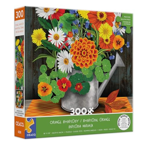 Ceaco - Orange Rhapsody - 300 Piece Jigsaw Puzzle